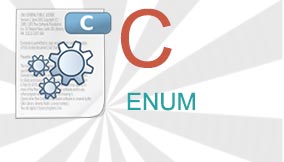 C enum