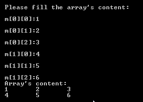 C Program For Multidimensional Array In C