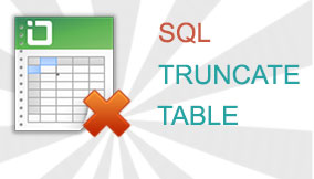php truncate table