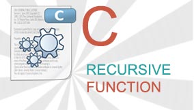 c recursive function