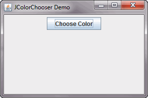 How to Create Color Chooser by Using JColorChooser