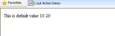 JSTL c:out JSTL c:out
