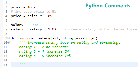 Многострочный комментарий python